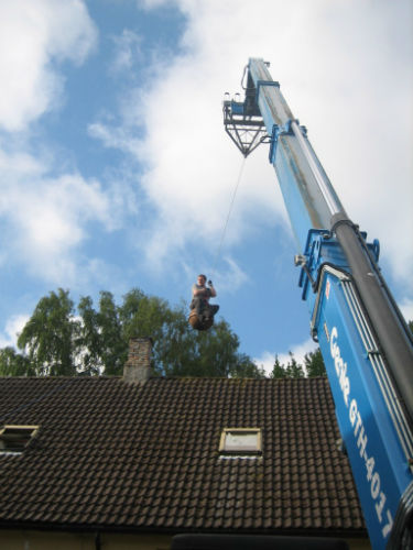 Dennis Albrethsen højt oppe Min søster børn vælter Nordjylland - 2010